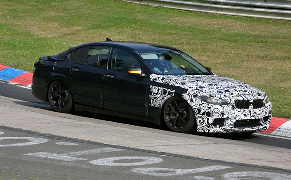 Prototype de la BMW Serie 5 surpris au Nrburgring