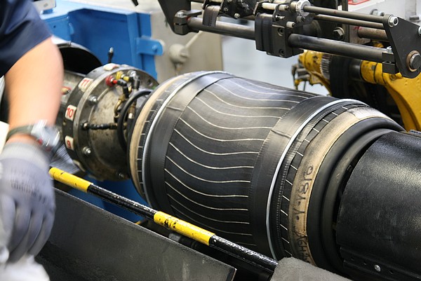 Fabrication d'un pneu Michelin
