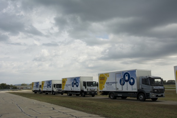 Le FraikinLab teste les nouveaux camions Euro 6.