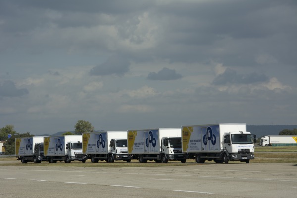 Le FraikinLab teste les nouveaux camions Euro 6.