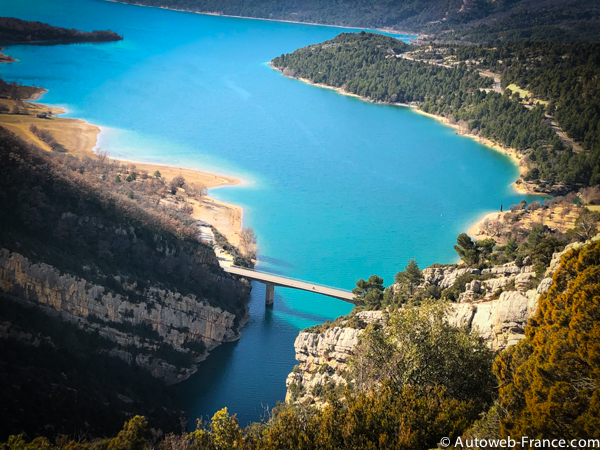 La route des gorges du Verdon