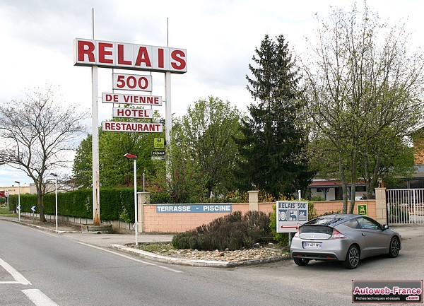 Le relais des 500 à Vienne, marquant ainsi la moitié de notre route