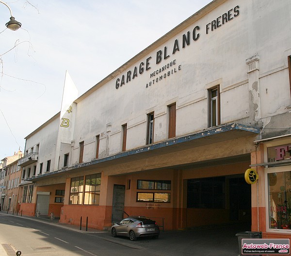 Le garage Blanc Frères à Brignoles