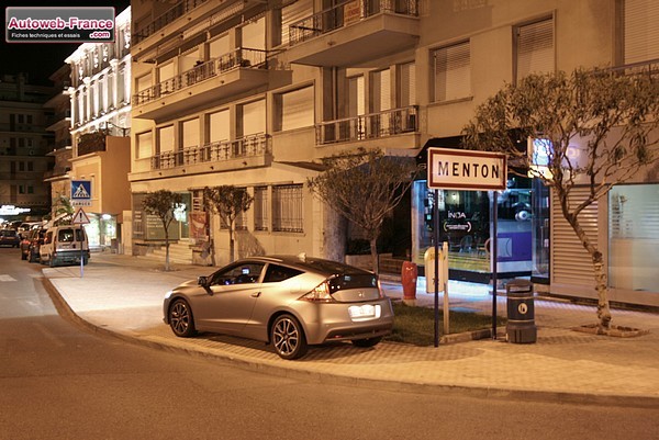 Entrée de Menton, dernière commune traversée par la nationale 7