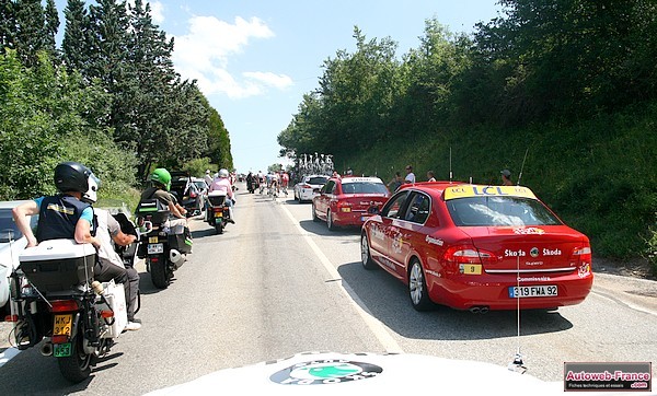 Skoda au tour de France 2010