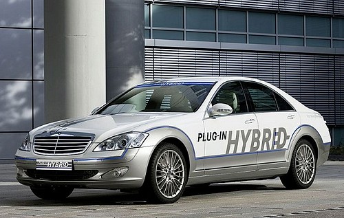 Mercedes S500 Hybrid rechargeable