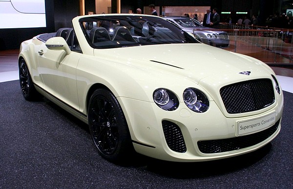 Bentley Continental SuperSports Convertible