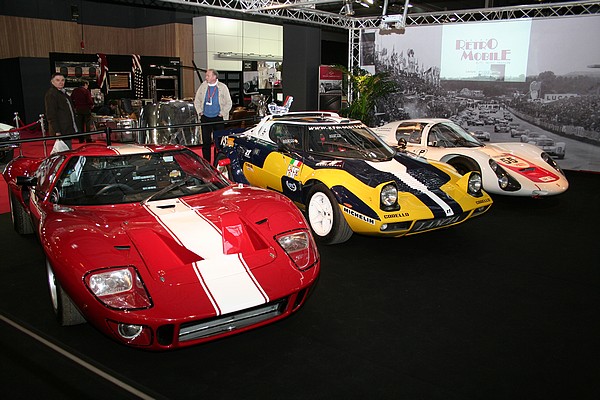 Ford GT 40, Lancia Stratos et Porsche 910