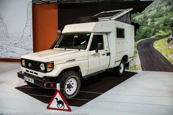 Mondial 2018 : l'unique Toyota Land Cruiser du salon